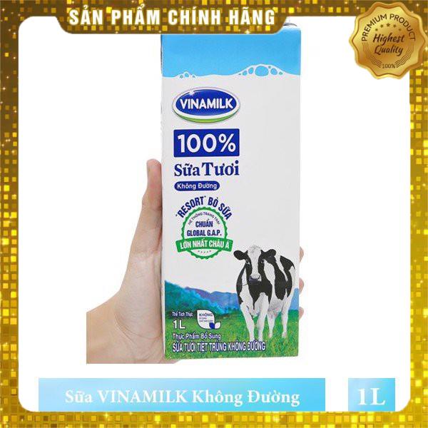 Sữa tươi tiệt trùng Vinamilk hộp 1 lít