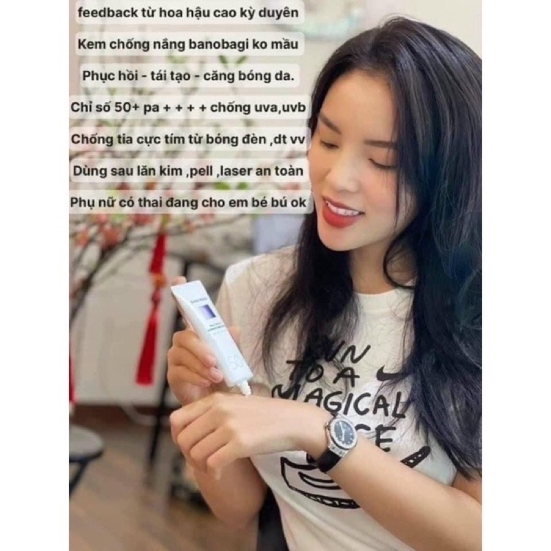 KEM CHỐNG NẮNG BANOBAGI MILK THISTLE REPAIR SUNSCREEN-RoJaOfficilStore