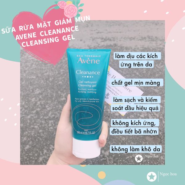 Sữa rửa mặt Avene