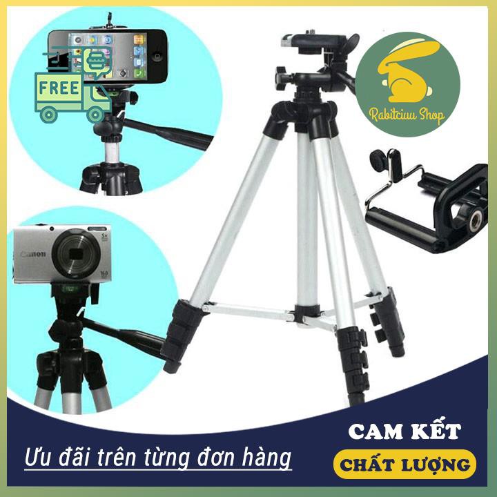 [ RẺ VÔ ĐỊCH ]Gậy Tripod 3110 3 chân full hộp, túi đựng, tặng kèm giá đỡ