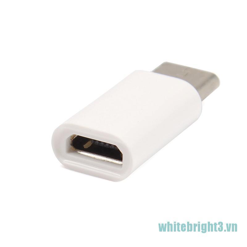 Đầu Chuyển Đổi Usb 3.1 Type-C Sang Micro Usb