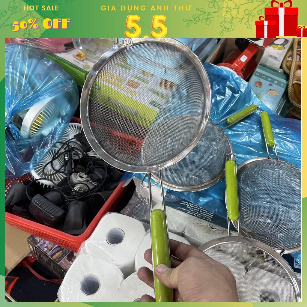 Vợt vòng inox cán nhựa siêu tiện dụng - Vợt vớt thức ăn siêu rẻ giá tốt