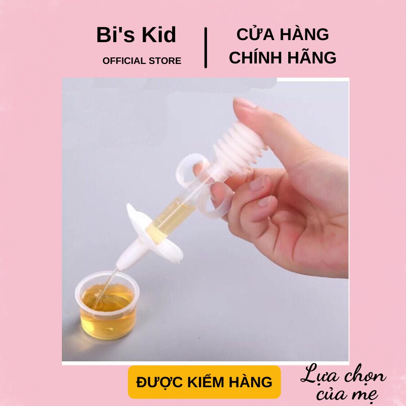 Dụng cụ uống thuốc cho béFREESHIPdụng cụ bơm thuốc K.I.C.H.I.L.A.C.H.I không BPA an toàn cho bé