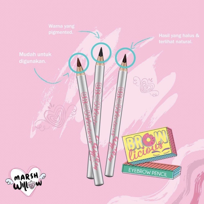 (Hàng Mới Về) Chì Kẻ Lông Mày Marshwillow Cao Cấp