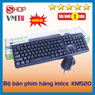 Bộ phím chuột văn phòng iMICE KM520 - Hàng chính hãng - Bảo hành 12 tháng !