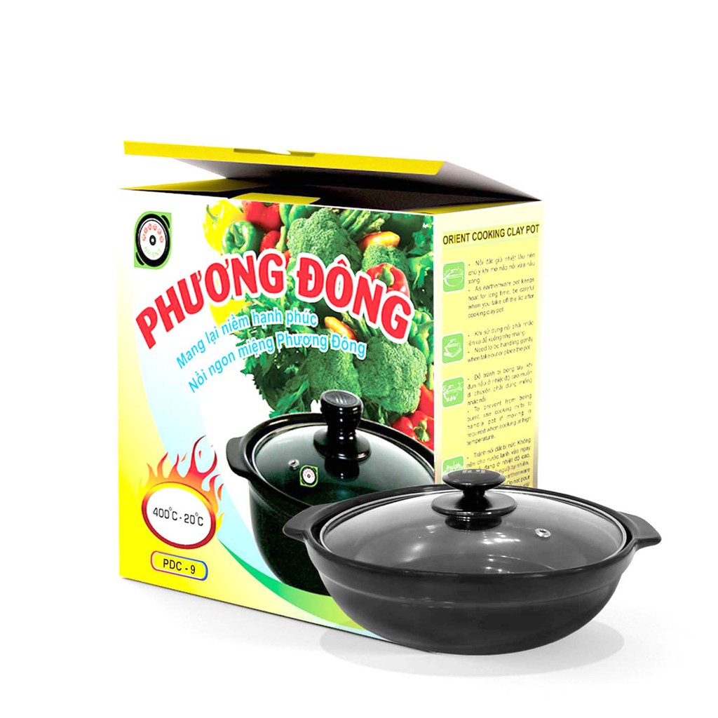 Nồi sứ cạn Phương Đông PDC-9