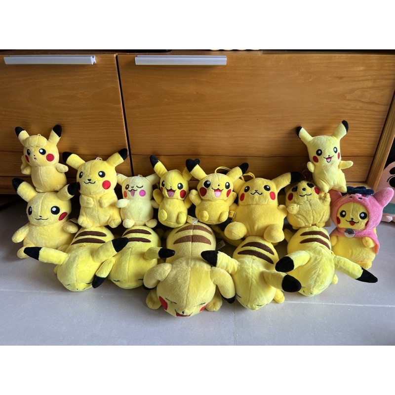 Móc khóa Pikachu nhồi bông 10-20cm