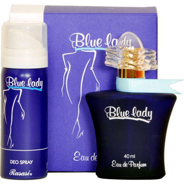 RASASI Blue lady EDP 40ML with Free Deo 50ml