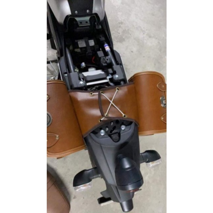 Túi tròn Trống Kích thước 24 * 12 Treo Hông Xe XSR 155