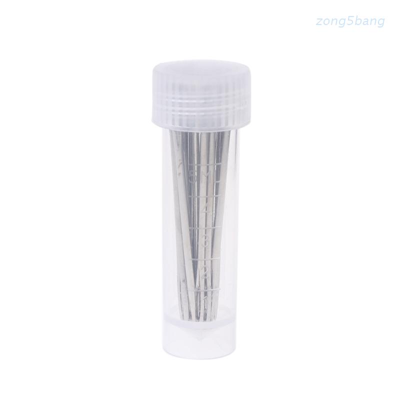 Bộ 20 kim đan len mắt to bằng thép không gỉ tiện dụng