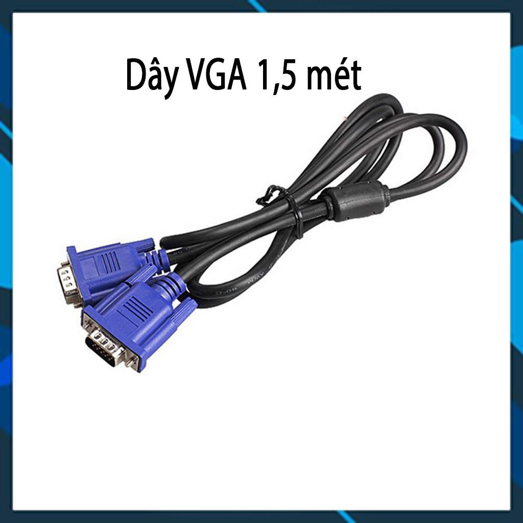 Dây VGA từ 1,5 mét đến 5 mét - Hàng loại 1 - BH 6 tháng [Lỗi 1 đổi 1]