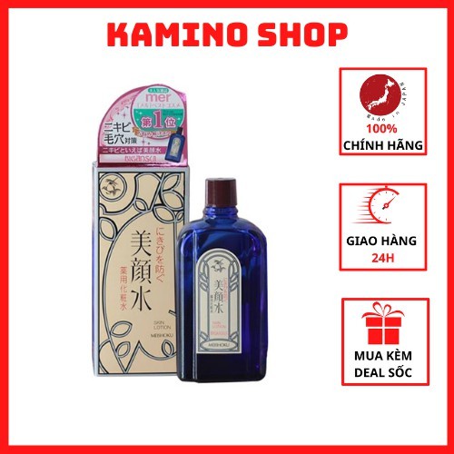Nước Hoa Hồng MEISHOKU 90ml Toner Meishoku dành cho da dầu da mụn nội địa Nhật