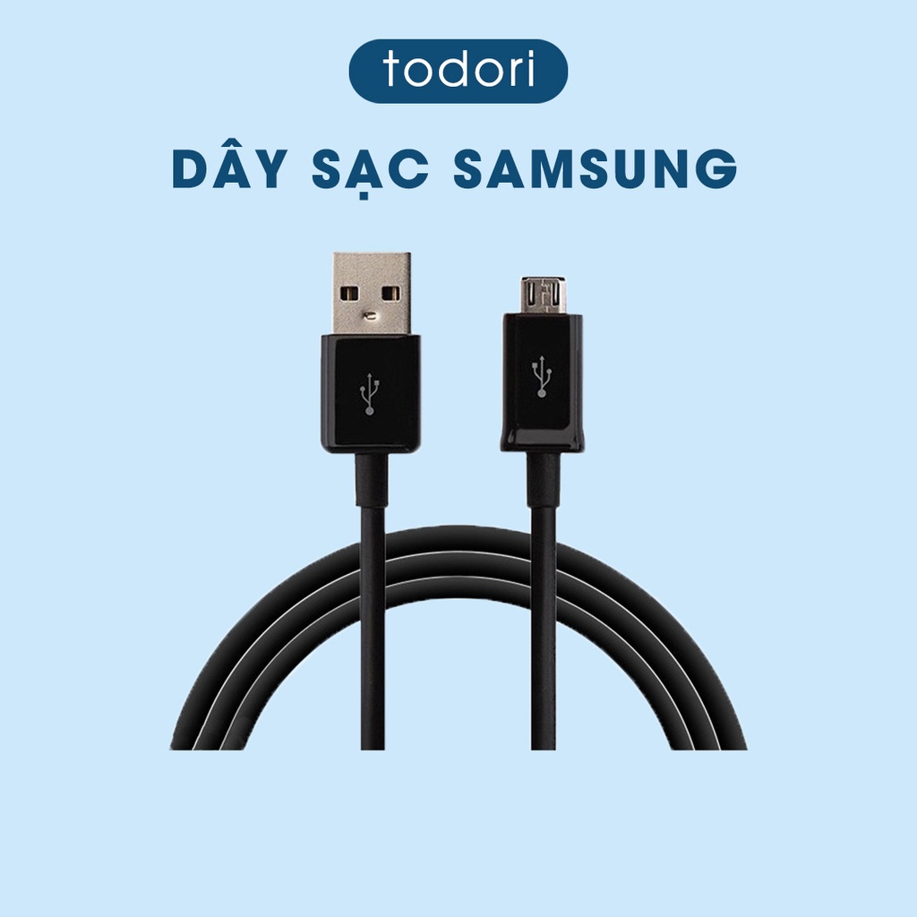 Dây sạc Samsung micro USB 3.5mm (dài 1.5M) bảo hành 12 tháng