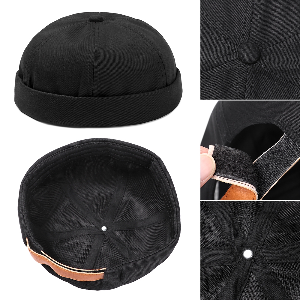 Mũ Lưỡi Trai Cotton Không Vành Phong Cách Đường Phố Có Thể Điều Chỉnh