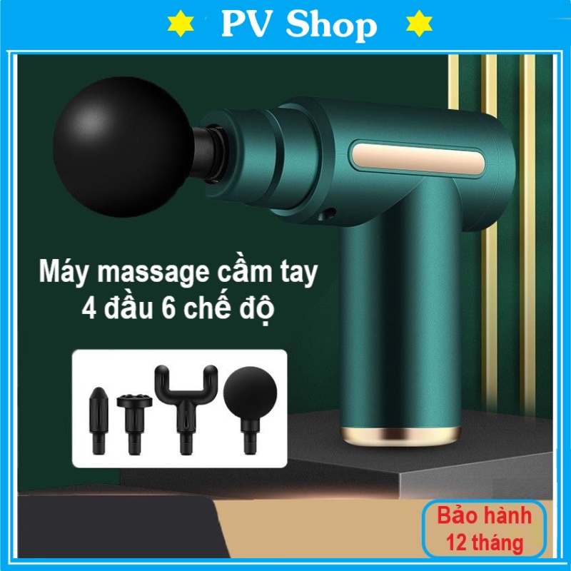 Máy massage cầm tay mini đấm lưng mát xa trị liệu cổ vai gáy