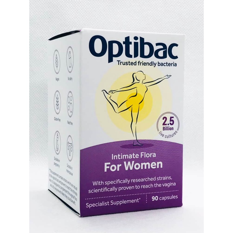 Men vi sinh Optibac tím (Optibac For Women) chuẩn nội địa UK