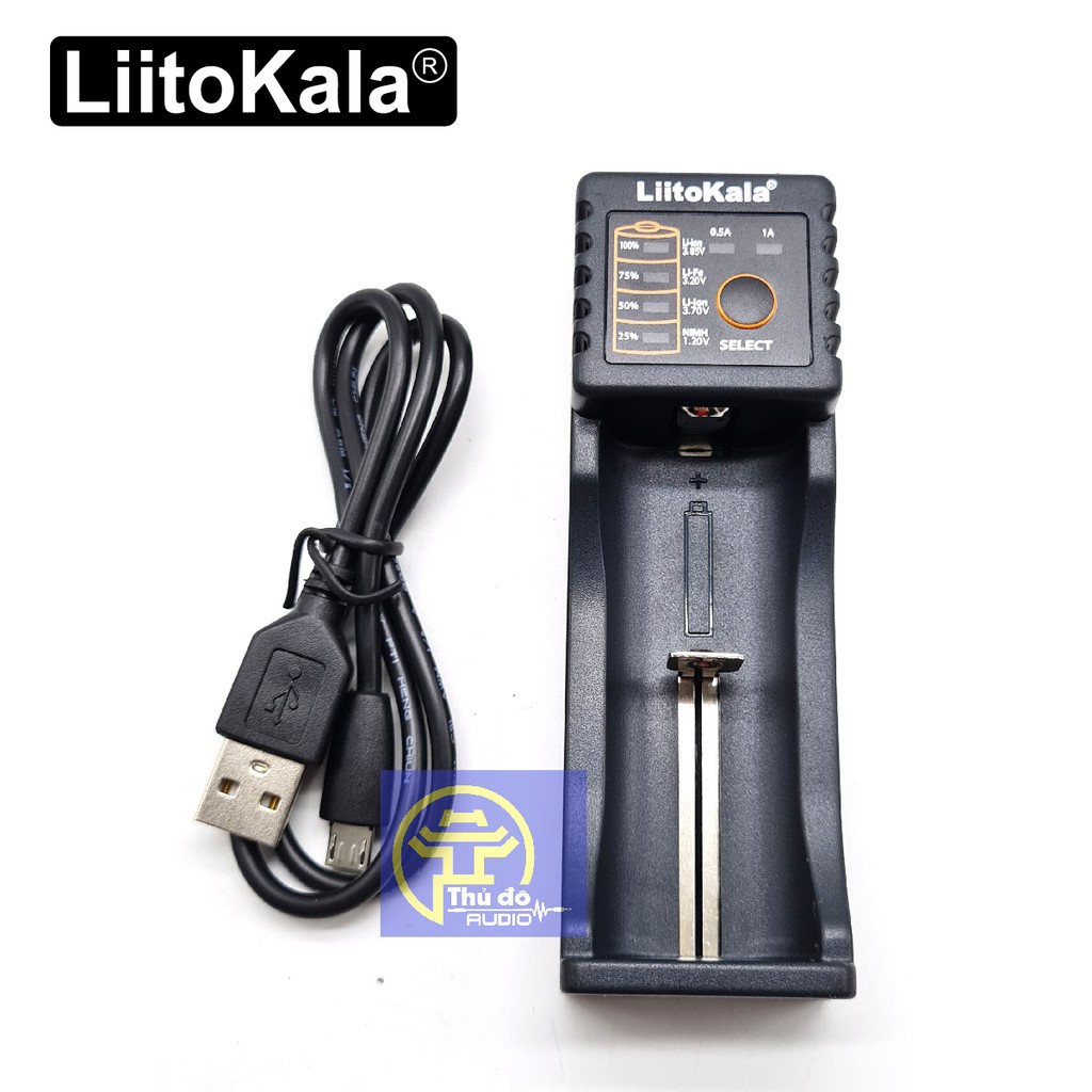 Bộ Sạc Pin Đa Năng Liitokala Lii-100B 18650 26650 4.35V / 3.2V / 3.7V / 1.2V cao cấp