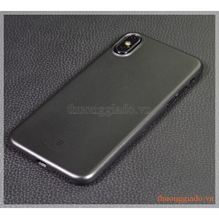 Vỏ ốp nhựa siêu mỏng iPhone X (5.8"), hiệu Baseus, Wing case