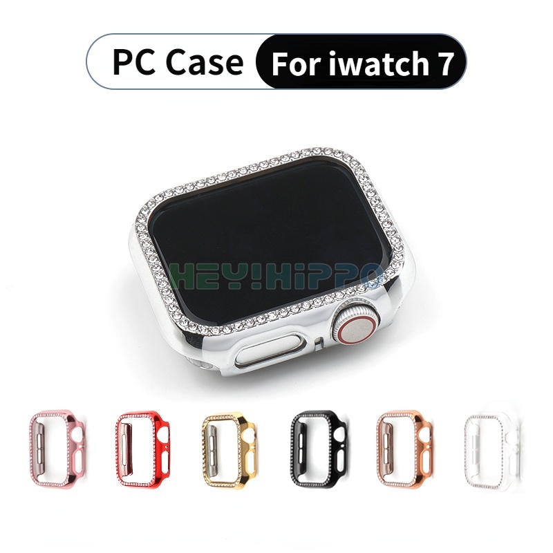 Ốp Bảo Vệ Mặt Đồng Hồ Apple watch 41mm 45mm series 7 6 5 4 SE 40mm 44mm