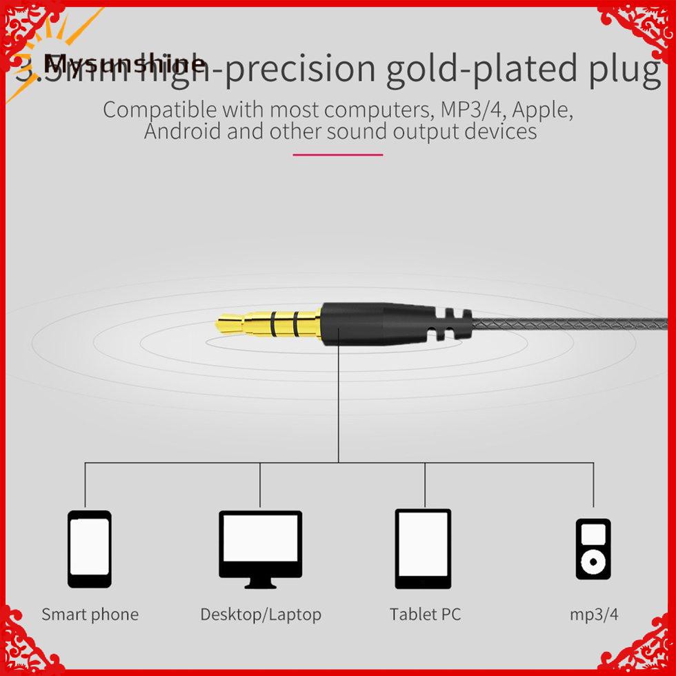 Tai Nghe Nhét Tai Âm Thanh Siêu Trầm Hifi 3.5mm | BigBuy360 - bigbuy360.vn