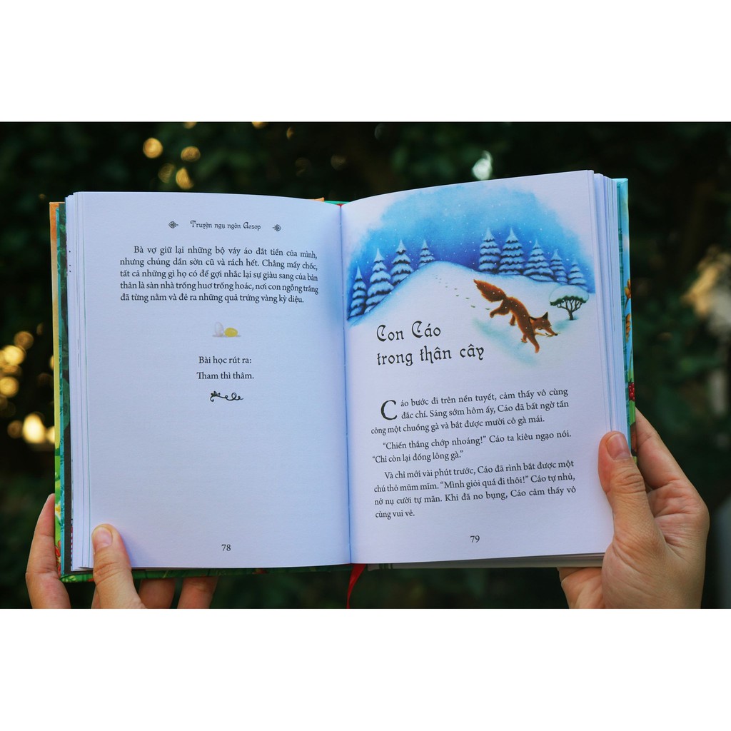 Sách - Illustrated Classics - Truyện ngụ ngôn Aesop