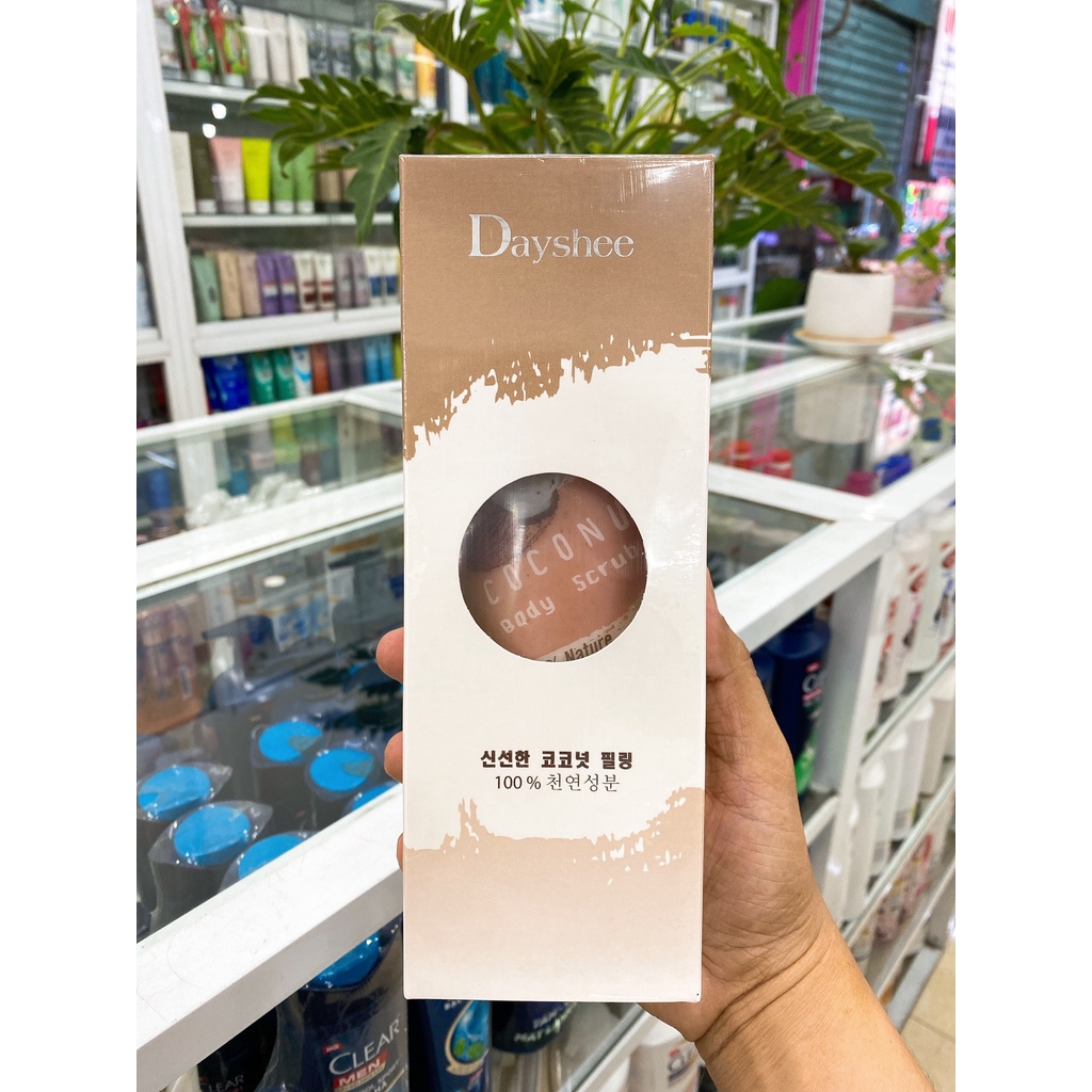 Tẩy Tế Bào Chết Cơ Thể Chiết Xuất Dừa Tươi DayShee Coconut Body Scrub 350g