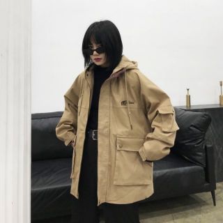 Áo khoác kaki cao cấp phom rộng