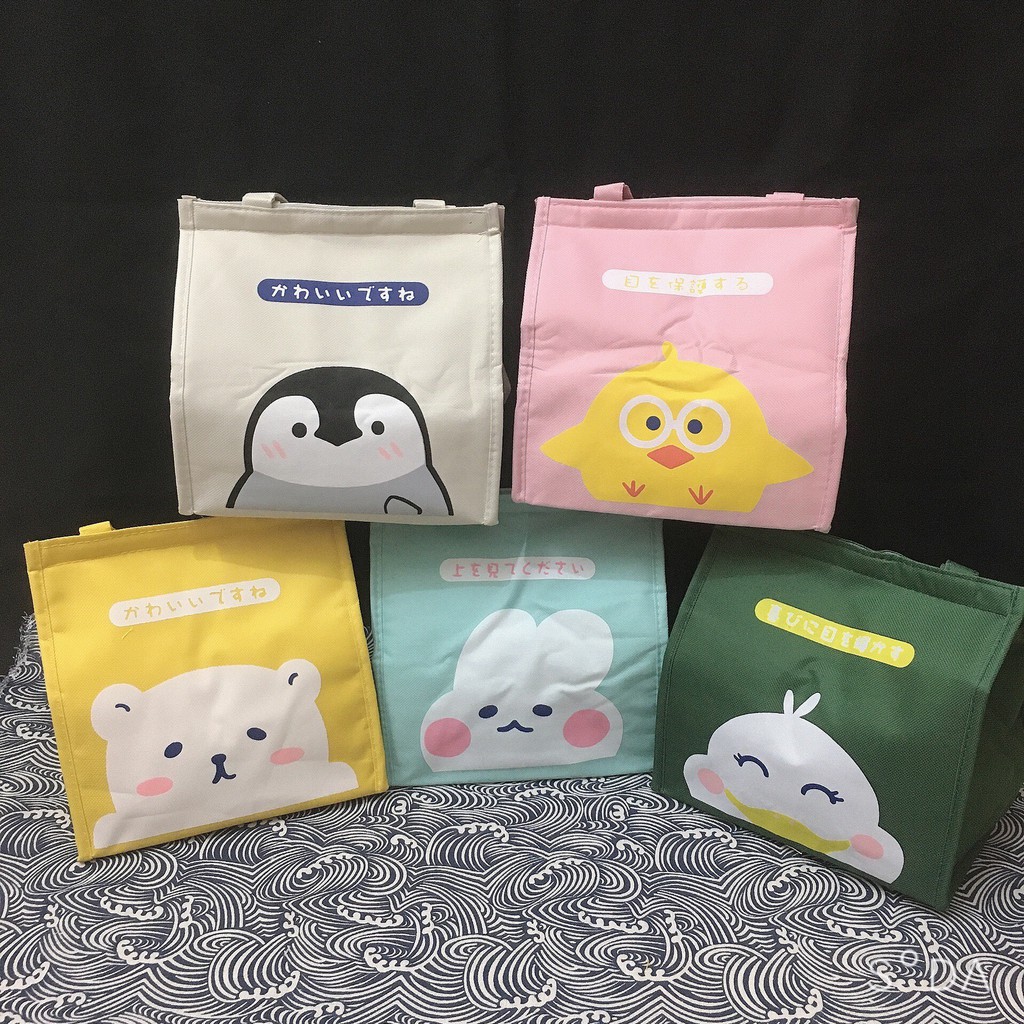 TÚI GIỮ NHIỆT - TÚI CƠM VĂN PHÒNG SIZE LỚN- HỌA TIẾT XINH XẮN HOẠT HÌNH DỄ THƯƠNG HOT 2020