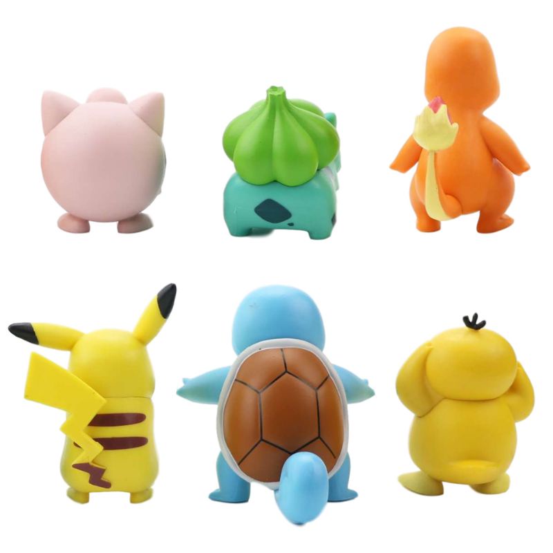 Set 6 mô hình pokemon siêu kute