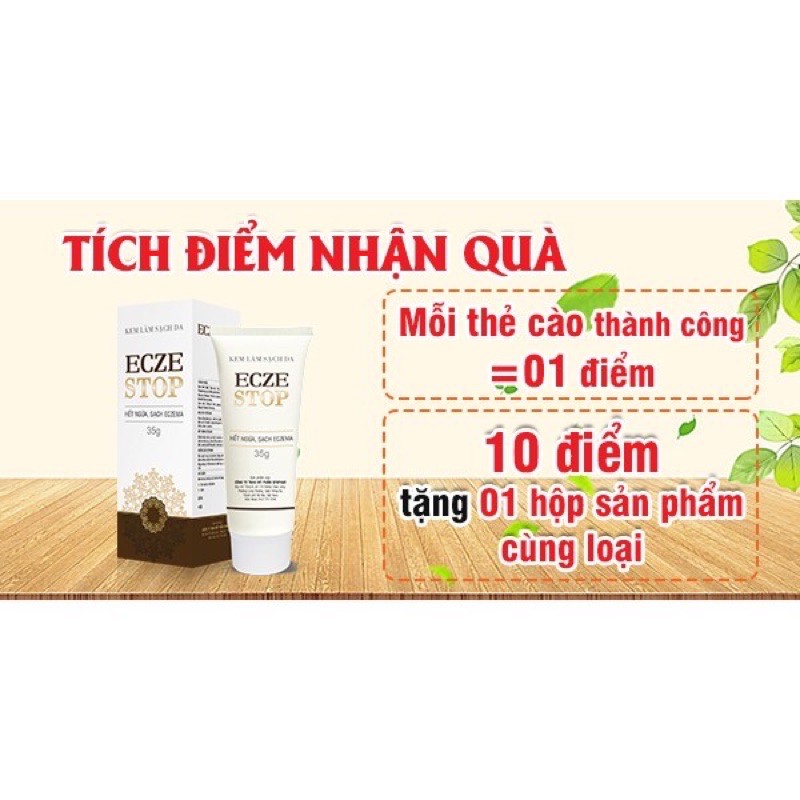 [Tích điểm nhận quà] Kem làm sạch da Eczestop - tube 35g