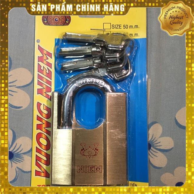 Khoá chống cắt chống trộm 60mm chính hãng Vương Niệm