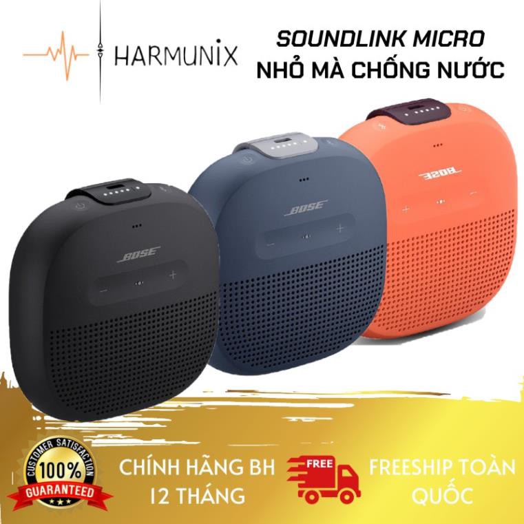 LOA BLUETOOTH BOSE SOUNDLINK MICRO CHÍNH HÃNG MỚI 100% CHỐNG NƯỚC