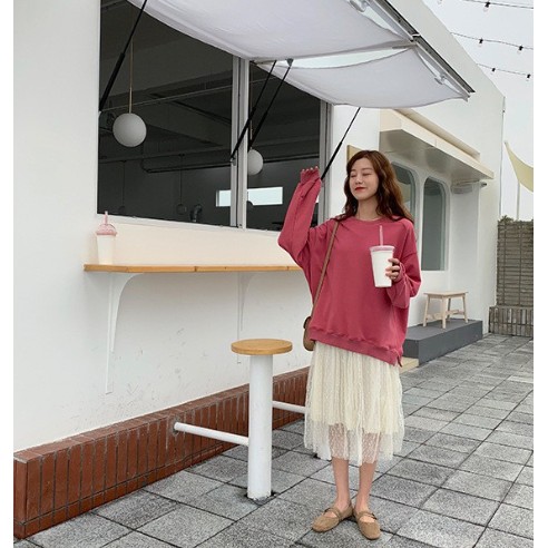 Chân váy ulzzang chấm bi 40-90kg