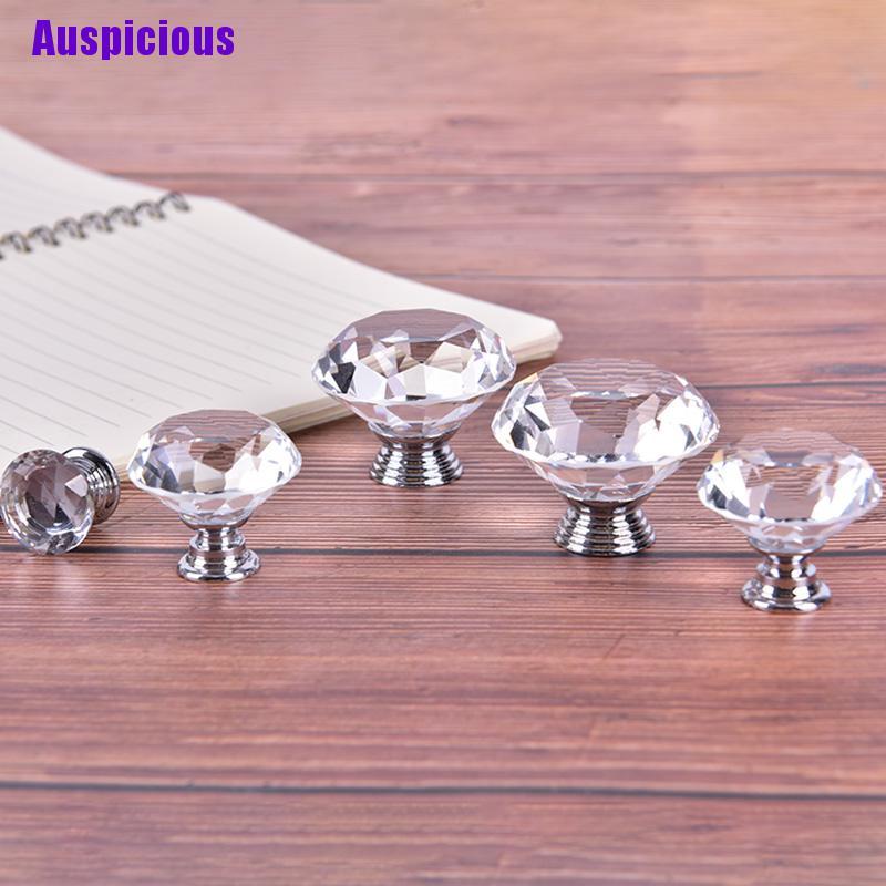 Tay Nắm Cửa Tủ Quần Áo Bằng Pha Lê Cứng