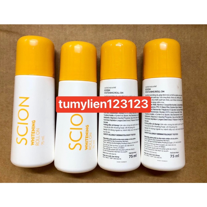 Lăn khử mùi Scion 75ml Mỹ