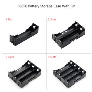Hộp đựng pin 18650 ABS 3.7V 1/2/3/4 ngăn tiện dụng
 DIY