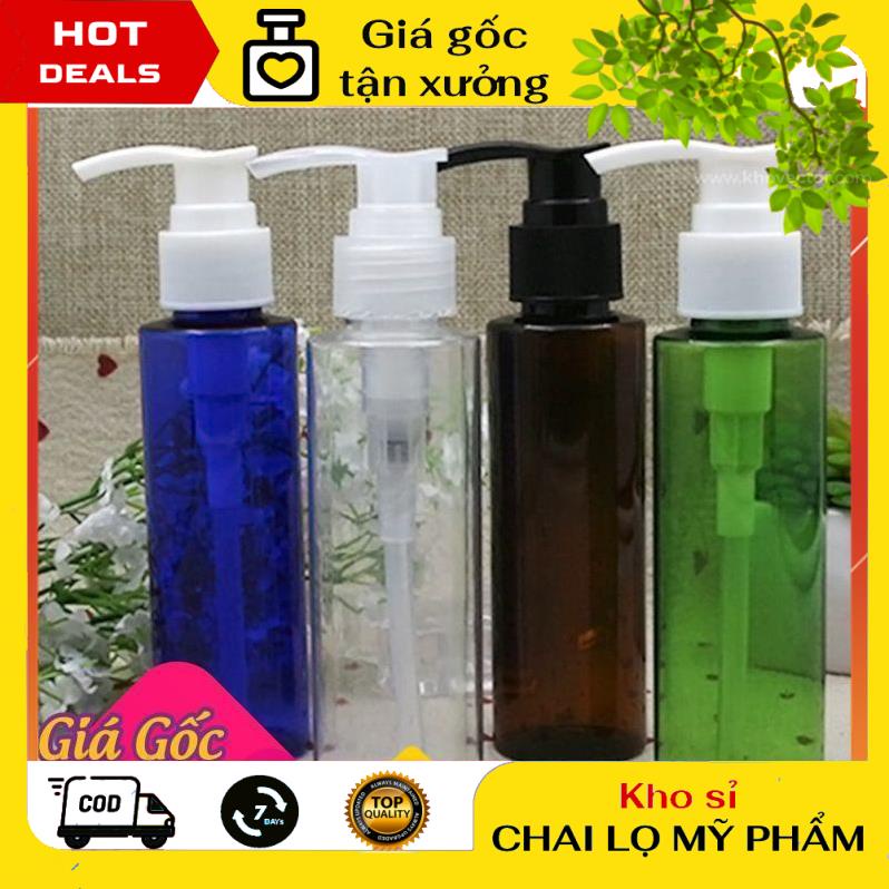 Chai Chiết Mĩ Phẩm ❤ GIÁ TẬN GỐC ❤ Chai nhựa pet mỹ phẩm 150ml, 200ml, 250ml chiết mỹ phẩm , phụ kiện du lịch