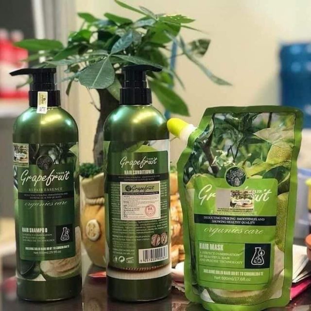 Cặp dầu gội bưởi GRAPEFRUIT