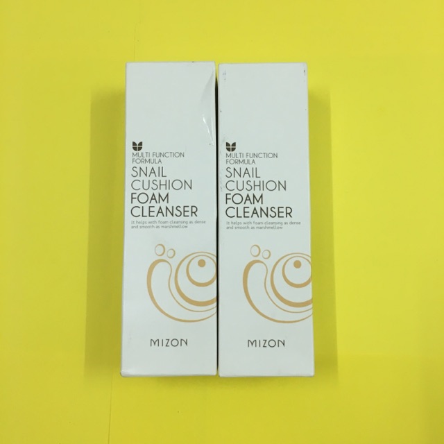 Sữa rửa mặt Mizon Snail Cushion Foam Cleanser