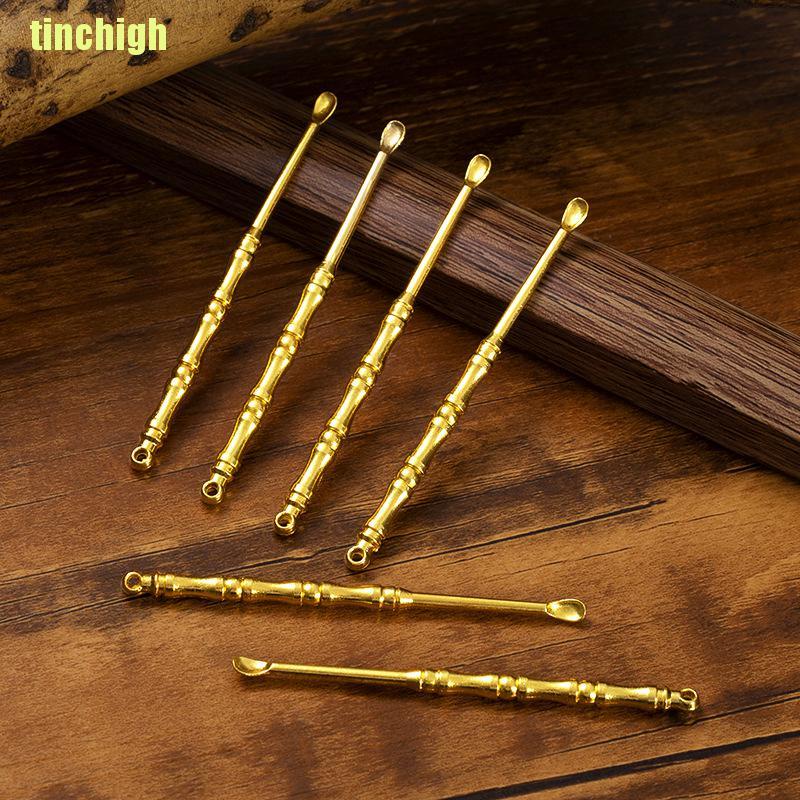 Bông Tai Bằng Đồng Thau Phong Cách Retro