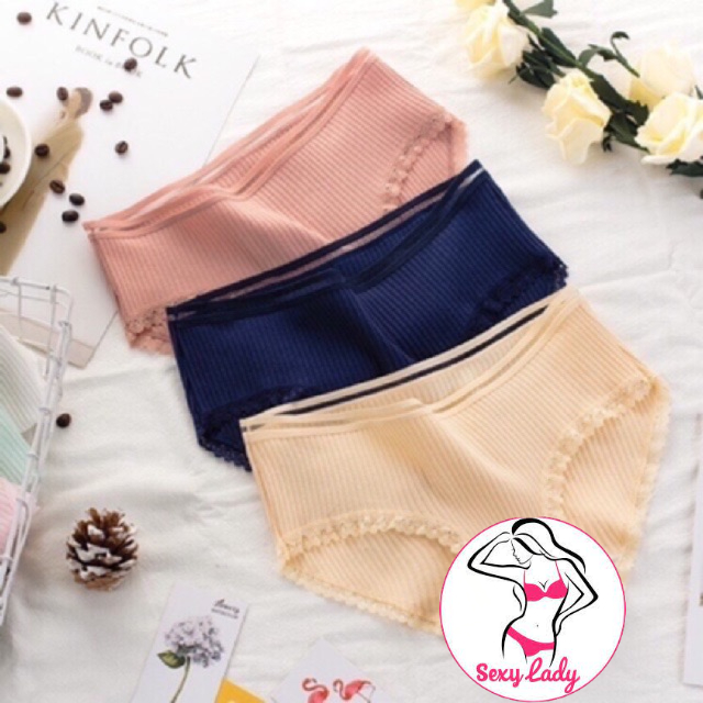 quần lót tăm tre viền ren 001
