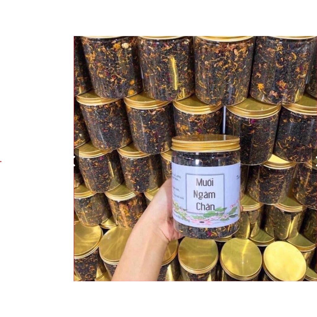Mối Ngâm Chân Thảo Dược Hũ 500g Dùng Ngâm Chân Thư Giãn Giảm Đau Mỏi Chân Ngủ Ngon.