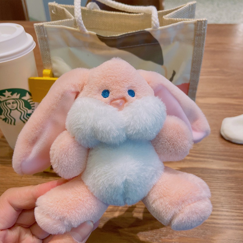 Móc Khóa Hình Búp Bê Hoạt Hình Nhồi Bông Đáng Yêu