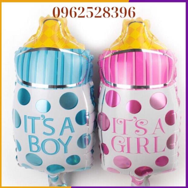 Bong Bóng Hình Bình Sữa