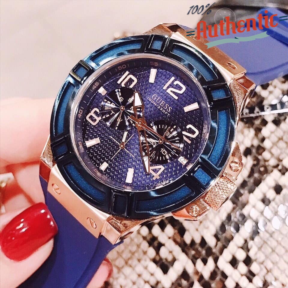 Đồng Hồ Nam Guess Analog Blue W0247G3