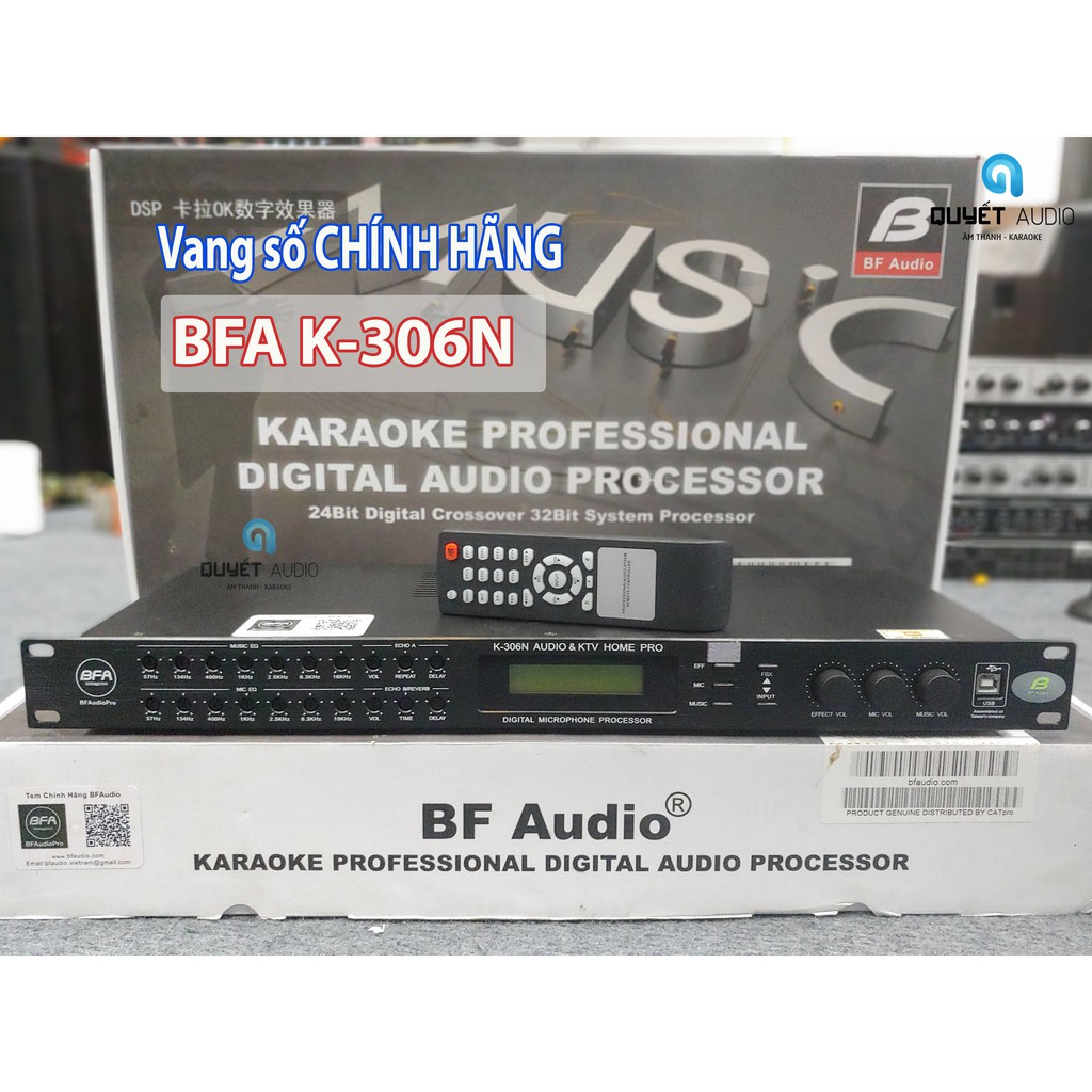 Vang số BFA K306N (CHÍNH HÃNG) Tặng mic dây 400k