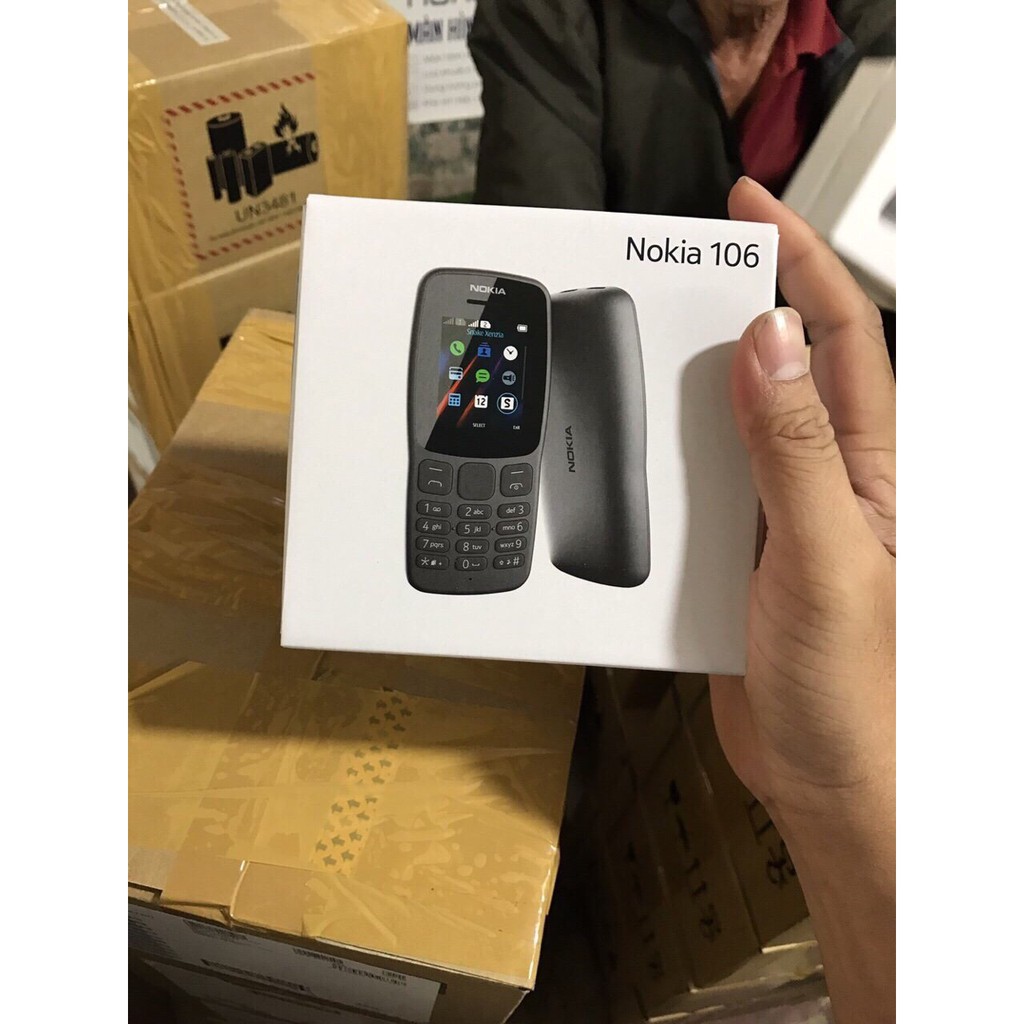 [Freeship toàn quốc từ 50k] Thanh lý Điện thoại Nokia 106 Dual SIM 2018 - Hàng trưng bày chính hãng Nokia