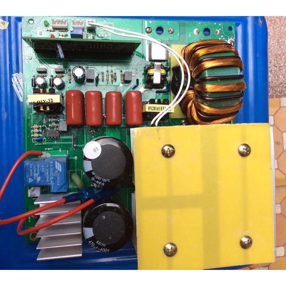 Bo mạch máy hàn que 200A 1 bo  2 IGBT