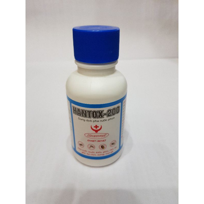 HANTOX -200 THuốc diệt muỗi, ruồi , ve, bọ chét, rận, mạt gà, gián ,kiến