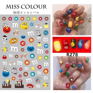 STICKER DÁN MÓNG TAY MISS COLOUR